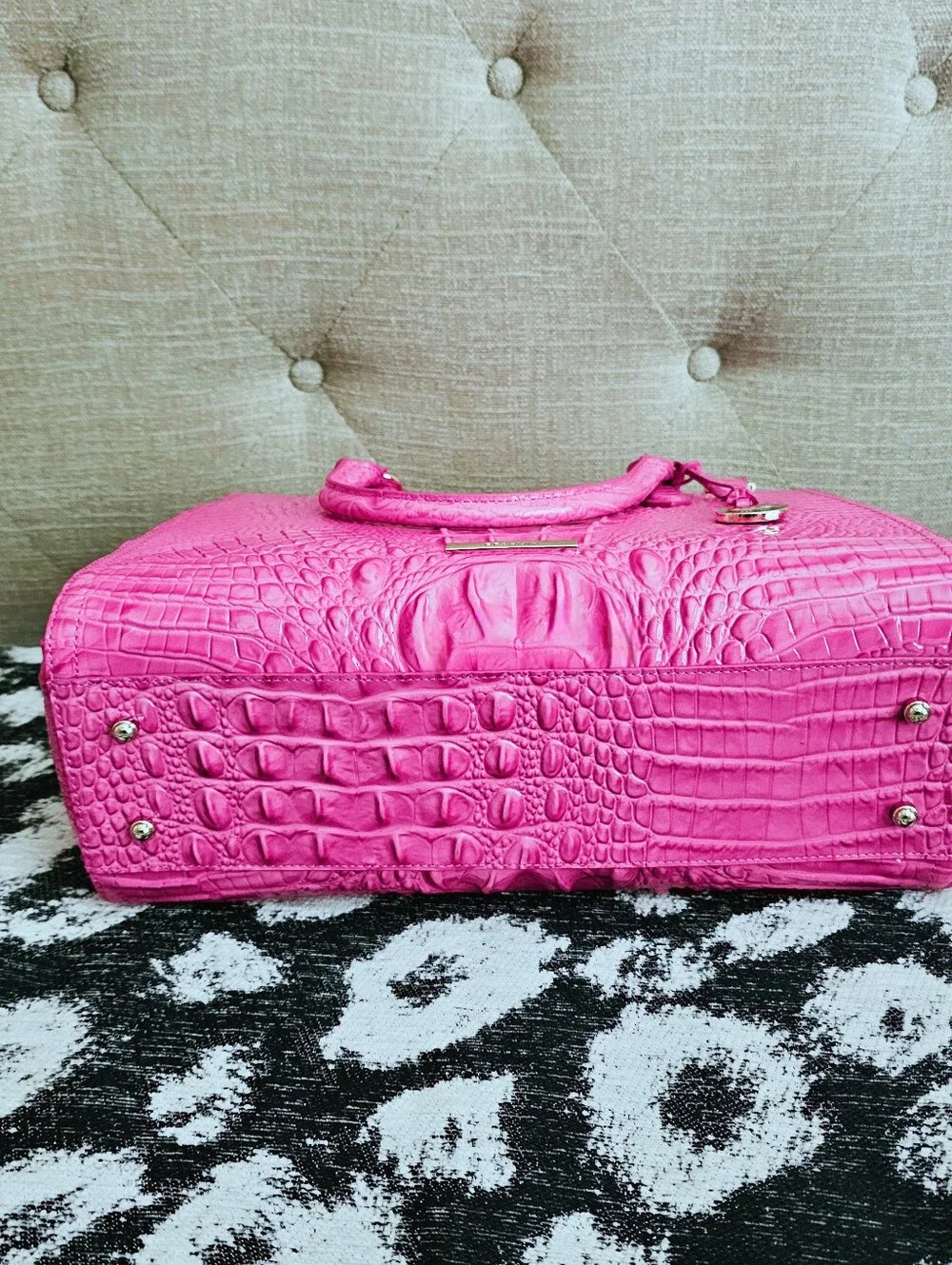 NWT Brahmin PARADISE PINK Small Finley